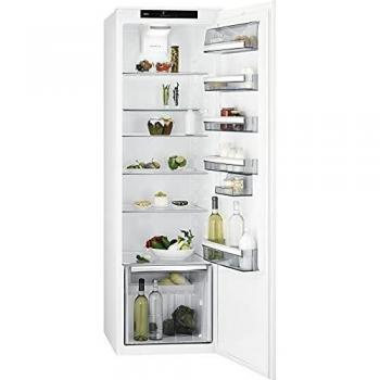AEG SKE818E1DS Frigorífico Una Puerta Integrable, 177 cm, Ventilación HighFan, DynamicAir, Display LCD Táctil, Inverter, 1 cajón, luces LED, Técnica arrastre, Clase E