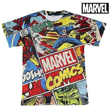 Camiseta malla niño manga corta marvel