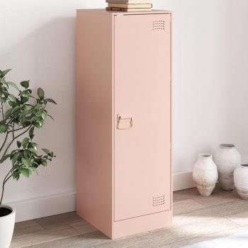Armario Aparador Rosa 34,5x39x107 cm en acero