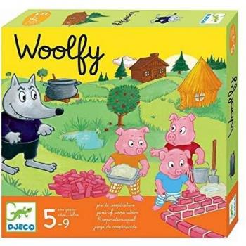 Djeco-DJ08427 Juegos Educativos Woolfy, Multicolor