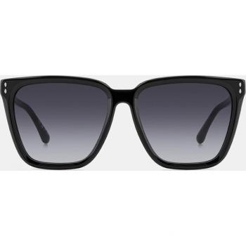 Isabel Marant IM 0151/S Black/Dark Grey Shaded Sunglasses for Women, Size: 58 MM