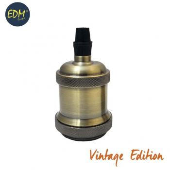 Portalámparas color oro nuevo E27 (max. 60w) edición vintage EDM