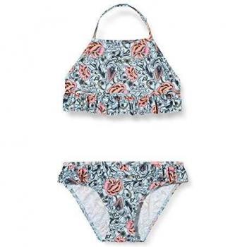 NAME IT Nkfzarolina Fringe Bikini Juego, Dream Blue, 110-116 para Niñas