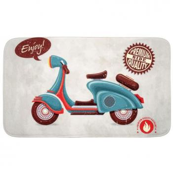 Wenko 21582100 de baño Vintage Scooter, plástico - poliéster, multicolor