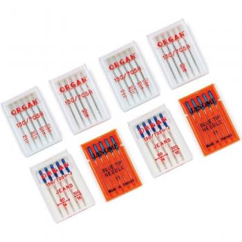 Agujas para máquinas de coser Alfa, 40 unidades