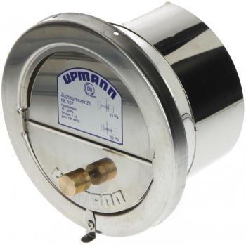 Limitador de tiro Upmann Z6E Acero Inoxidable Ø 130 mm