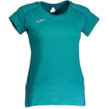 Joma Trail Camiseta Manga Corta, Mujer, Azul, M