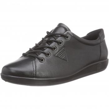 Ecco Soft 2.0 Women's Black Casual Sneakers