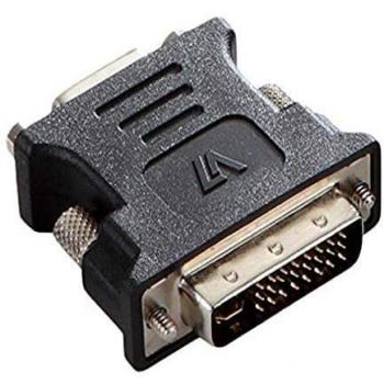 V7 DVI-I Dual Link to VGA HDDB15 Male to Female Adapter