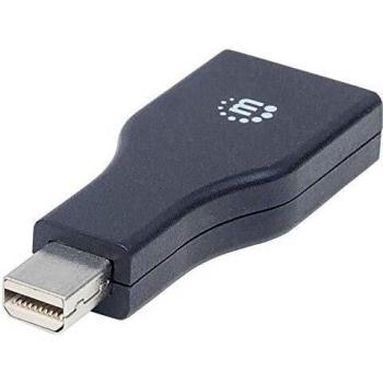 Adaptador Mini DisplayPort a DisplayPort 20 cm Negro 1080p