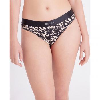 Bikini CK Refinado con Cintura de Calvin Klein - Parte Inferior Negra XS para Dama