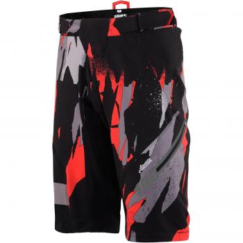 Inconnu Airmatic Short Hombre, Hombre, Color Negro/Rojo, tamaño FR : 28