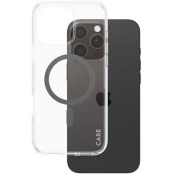 Funda CARE PanzerGlass Urban Combat Transparente con MagSafe para iPhone 16 Pro Max