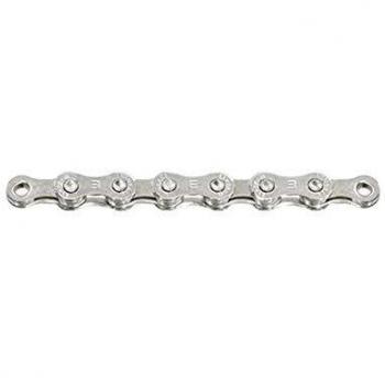 Cadena Sunrace CN11E para E-Bike 11 Velocidades 136 Eslabones Color Plata