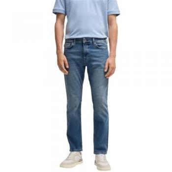 BOSS Orange Delaware BO Regular Fit 5-Pocket Men's Jeans - Medium Blue 32/32