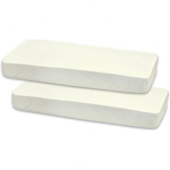 Cambrass Bajera Cuna 60 Pack 2 Uds. 60x120x17 Cm Liso E Beige - Suave y Cómodo