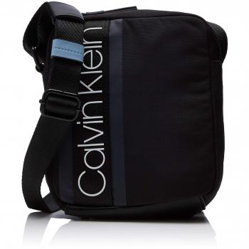Calvin Klein - Clash Mini Reporter, cartera Hombre, Negro