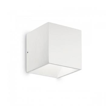 Aplique LED para exterior Rubik blanco IP44 1 bombilla Up Down Ideal Lux