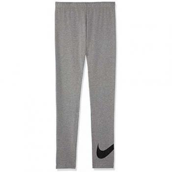 Nike G NSW Favorites Swsh Tight Sport Trousers, Niñas, Carbon Heather/