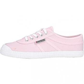 Zapatillas Kawasaki Original de Tela Rosa Candy para Mujer, Modelo K192495, Talla 37 EU, Diseño Casual con Cordones