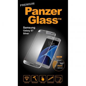 PanzerGlass 1056 - Protector de Pantalla para Samsung Galaxy S7, Color Plata