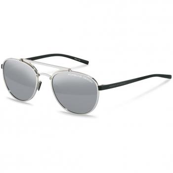 Porsche Design P8972 C263 Men's Silver Sunglasses 55mm