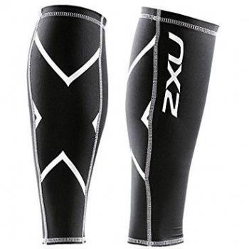 2XU Calf Guard - Polainas, color Negro