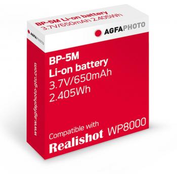 Batería Li-on BL-5B 700mAh para Agfa Photo DC8200