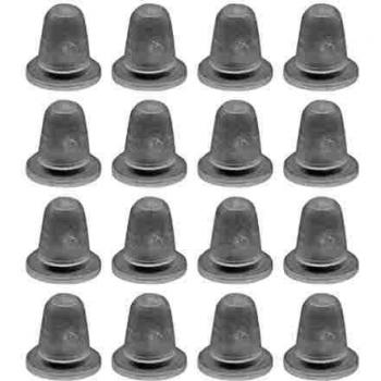 SUPVOX 200pcs Tattoo Ink Cup Disposable Silicone Pigment Caps U Shaped Tattooing Makeup Supplies