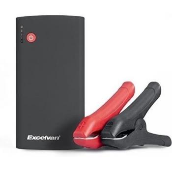 Excelvan Epower 09 - Jump Starter de 12000mAh, Pack de emergencia para arranque de coche
