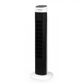 Ventilador de torre Orbegozo TWM 0930 - Potente y eficiente, altura de 78.5 cm, 45W de potencia, 3 velocidades y 3 modos de ventilación, temporizador de hasta 7
