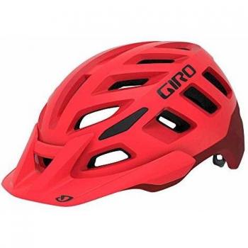 Giro Nine Casco de Bicicleta, Unisex Adulto, Rojo Brillante Mate y Rojo Oscuro, Medium