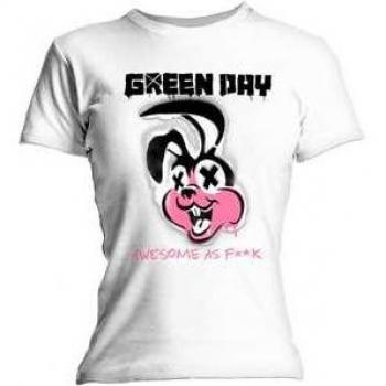 Green Day Women's T-Shirt - Road Kill Skinny - ROCK OFF/Bravado EU XL