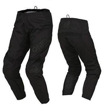 O'Neal Pantalones de Cross de Mujer ELEMENT CLASSIC Negros, pantalones de motocross para mujer, color negro, talla 26