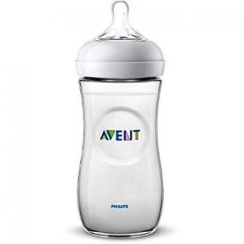 Philips Avent SCF036/17 - Biberón natural de 330 ml, transparente