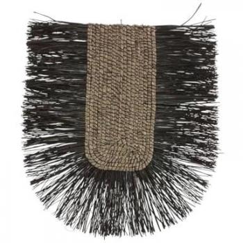 Decoración de Pared Romimex Negro 50 x 7 x 55 cm