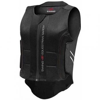 Protección dorsal flexible para equitación infantil Swing P07