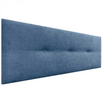 Cabecero de Tela Aqualine Pro Tapizado con Botones Azul 150cm para Camas de 150/160 cm