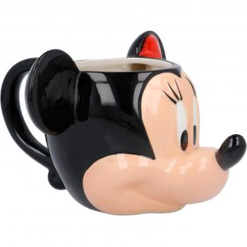 Taza de Cerámica 3D Minnie Mouse con Capacidad de 360 ml en Elegante Caja de Regalo