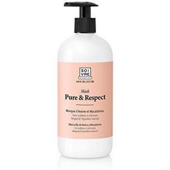 Soivre Cosmetics, Mascarilla capilar Pure & Respect. 500 ml.