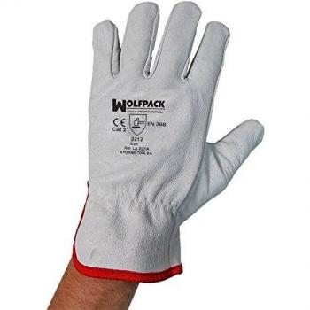 Guantes Piel FLOR 11 Con Colgador