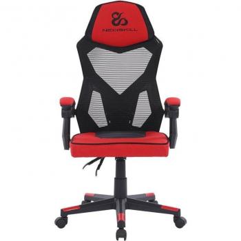 Newskill Eros Silla Gaming Ergonómica de Malla en Color Rojo NS-EROS-REDBL