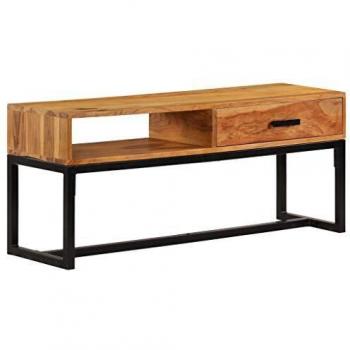 vidaXL Madera Maciza Aparador de Acacia 110x30x45 cm Comedor Salón Casa Hogar
