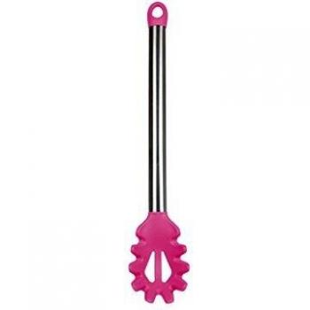 BEPER Chef Sirve-Spaghettis, Acero Inoxidable, Fucsia, 30x29.5x36.5 cm