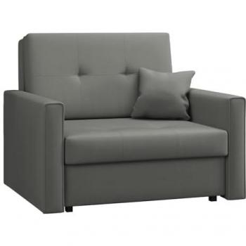 Sillón Columbus 104 Tapizado en Manila 16 con Patas de Metal, Dimensiones 85x103x98cm, Muebles Ya Montados