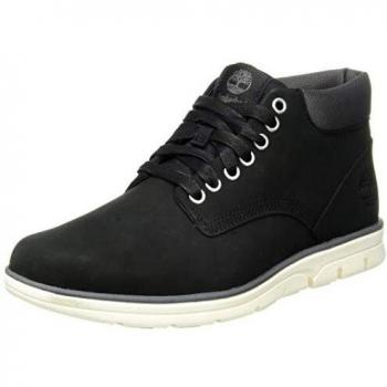 Timberland Bradstreet Leather Sensorflex, Botas Chukka para Hombre, Negro