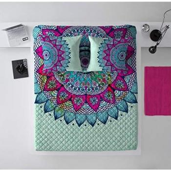 NATURALS Colcha, Materiales Varios, Multicolor, 90 cm