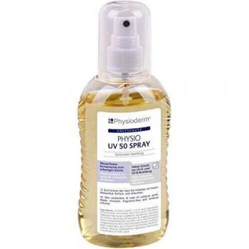 Spray de Protección Solar PHYSIO UV 50 - 200 ml, Extra Resistente al Agua y Libre de Grasas