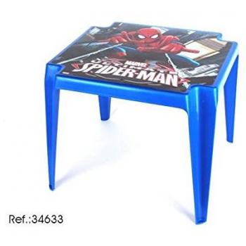 Marvel - Mesa plástico remate spiderman
