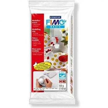 STAEDTLER Mars Deutschland Fimo 8100-0 - Pasta de Modelar, Blanco, 500 g